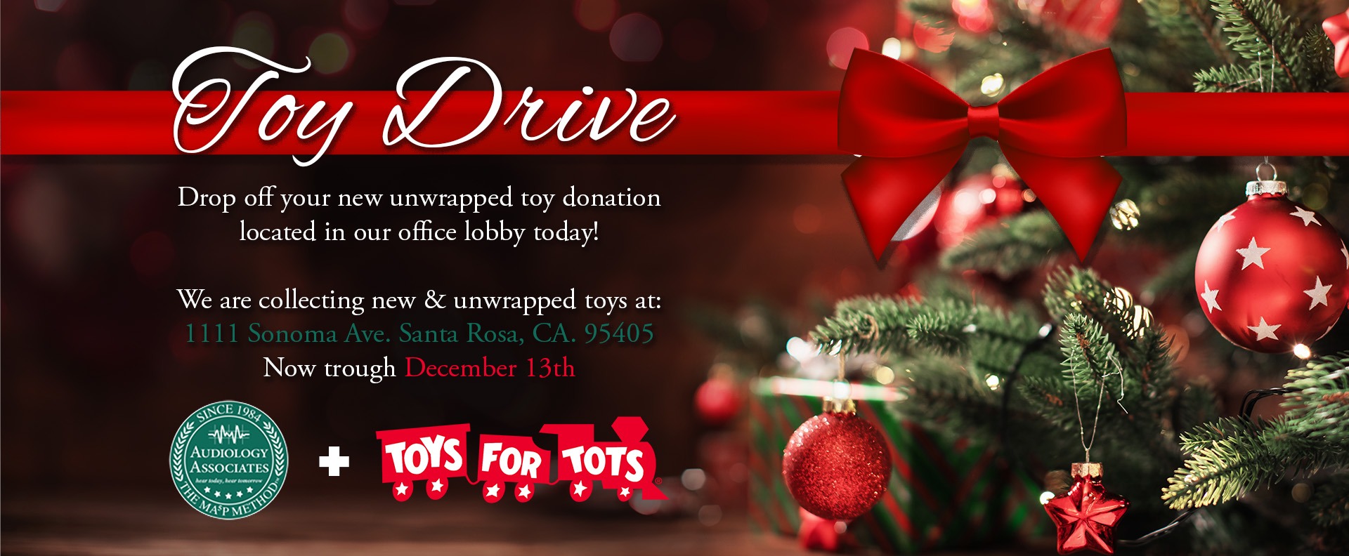 Toy Drive at Audiology Associates 